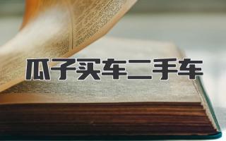 瓜子买车二手车