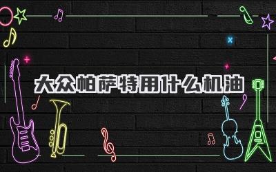 大众帕萨特用什么机油