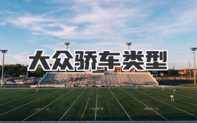 大众骄车类型
