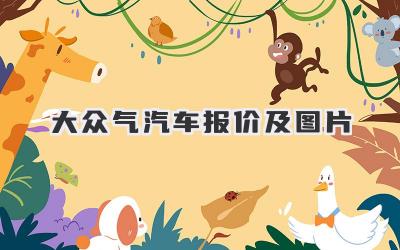 大众气汽车报价及图片