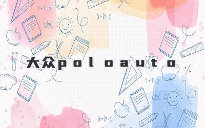 大众poloauto