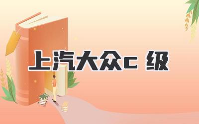 上汽大众c级