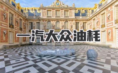 一汽大众油耗