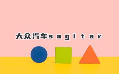 大众汽车sagitar