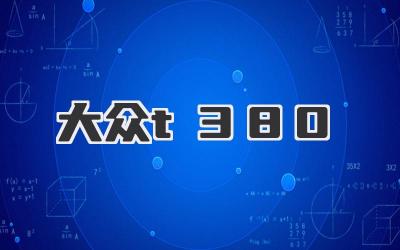 大众t380