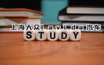 上海大众lavida汽车