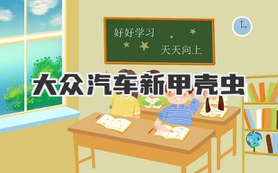 大众汽车新甲壳虫