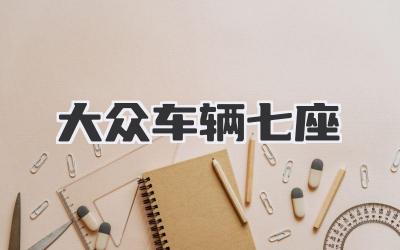 大众车辆七座