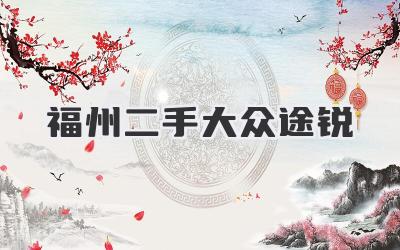 福州二手大众途锐