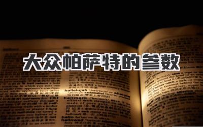 大众帕萨特的参数