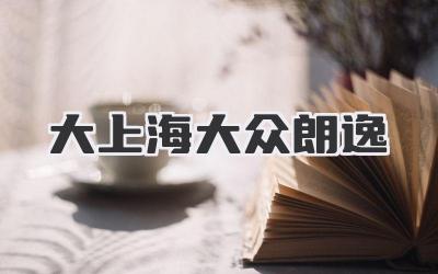 大上海大众朗逸