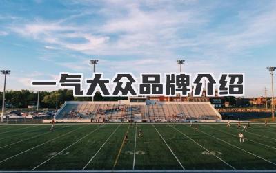 一气大众品牌介绍