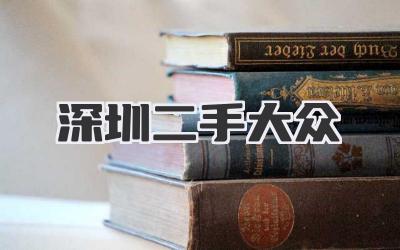 深圳二手大众